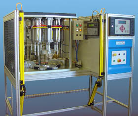 Metal die casting leak test machine